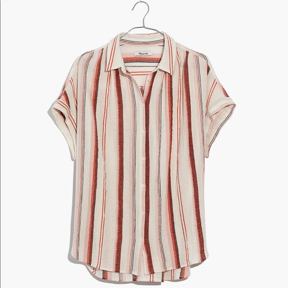 Madewell Tops - NWT Madewell Central Shirt in Albee Stripe